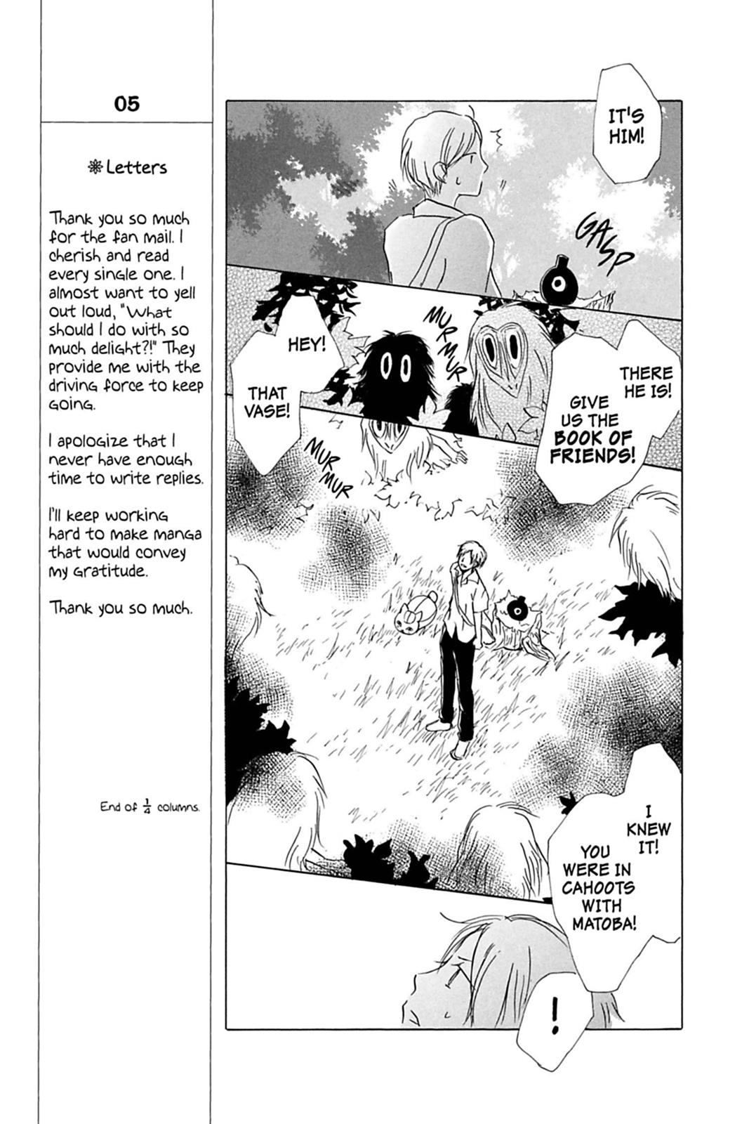 Read Natsume's Book of Friends Manga Online