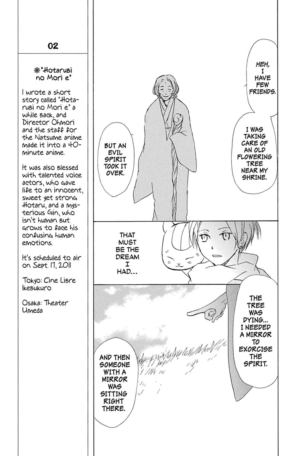 Read Natsume's Book of Friends Manga Online