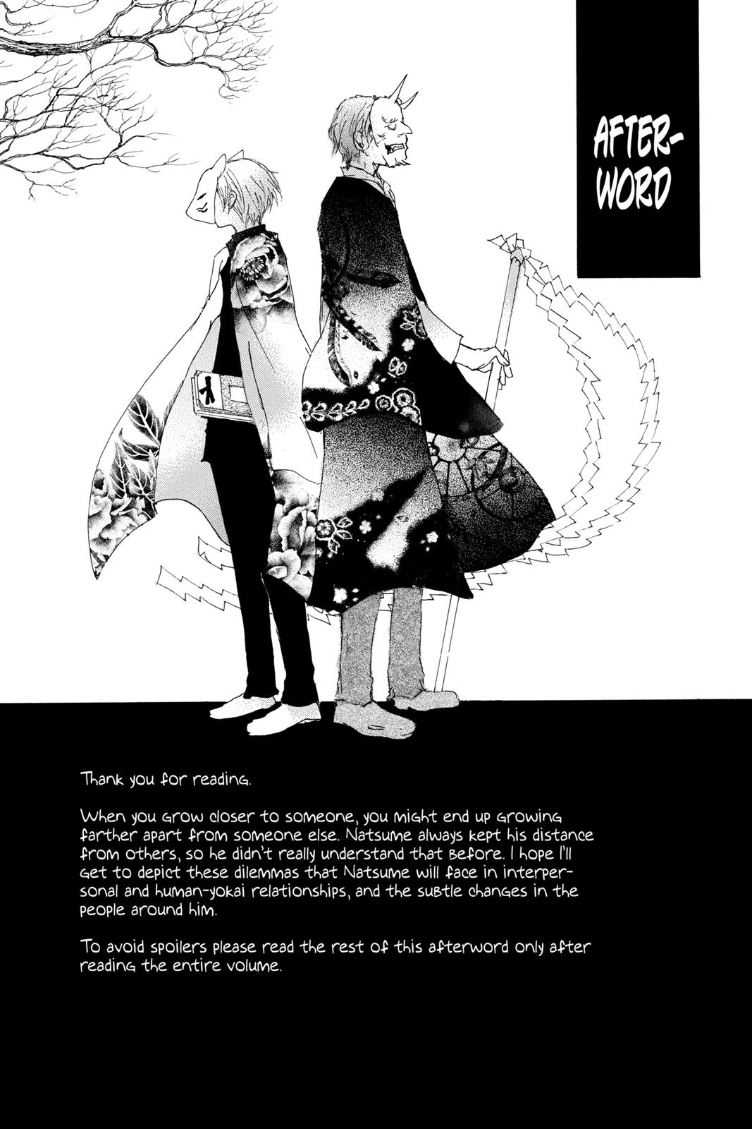 Read Natsume's Book of Friends Manga Online