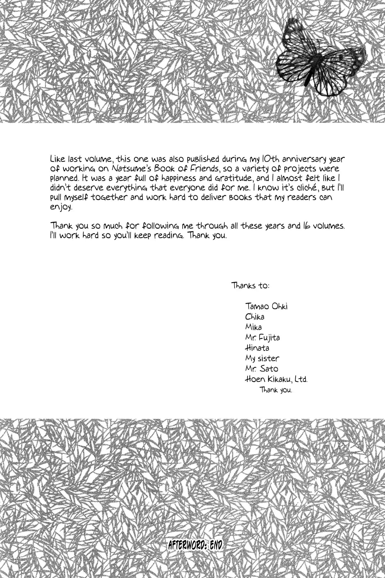 Read Natsume's Book of Friends Manga Online