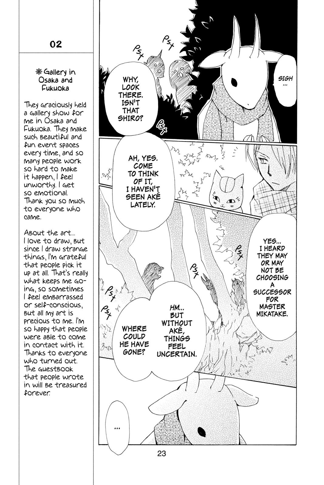 Read Natsume's Book of Friends Manga Online