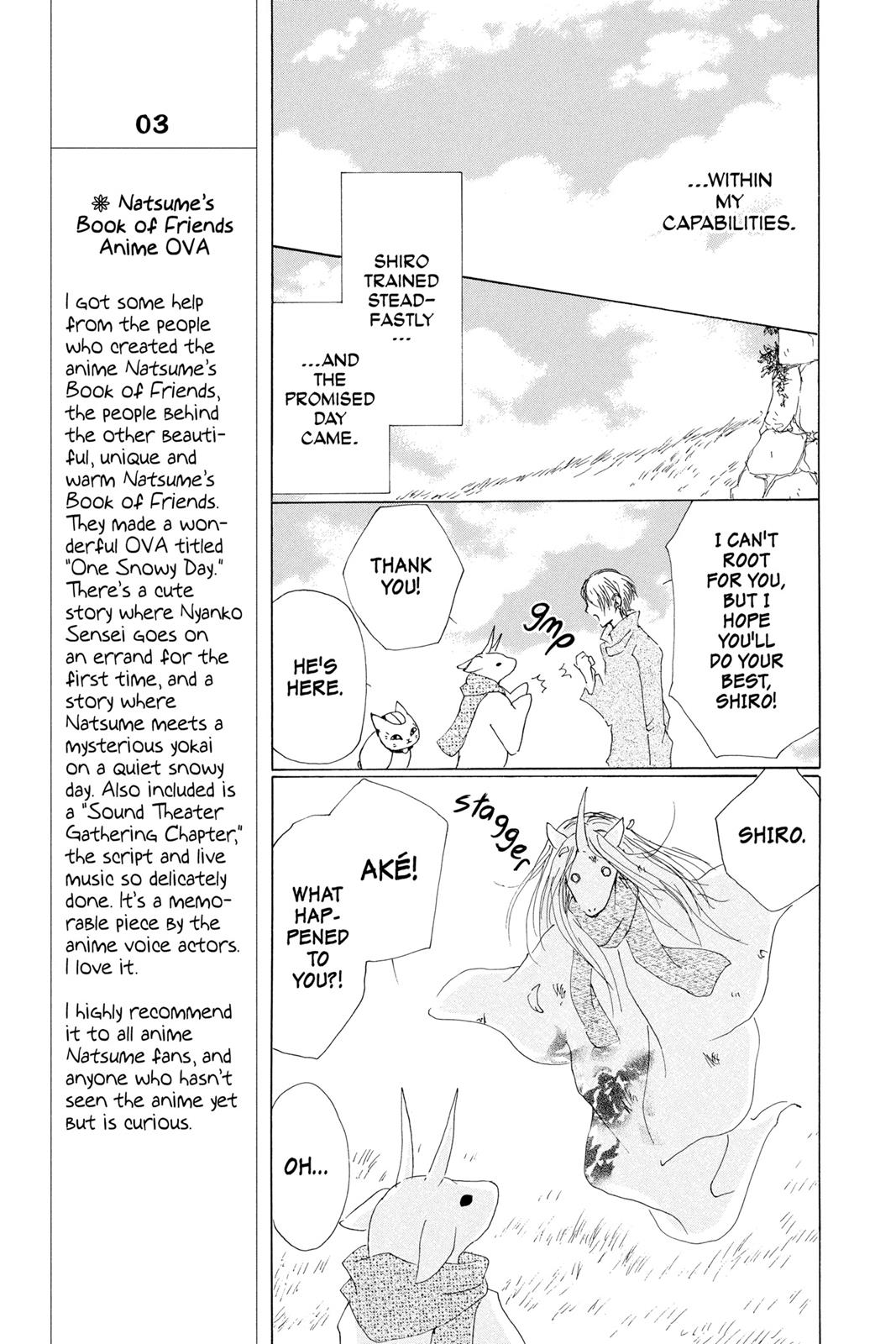 Read Natsume's Book of Friends Manga Online