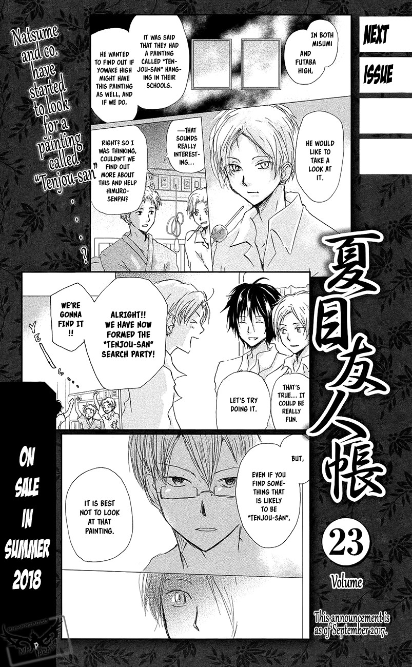 Read Natsume's Book of Friends Manga Online