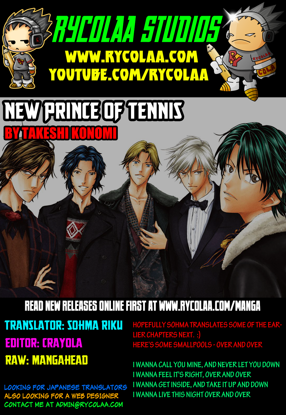 Read New Prince of Tennis Manga Online