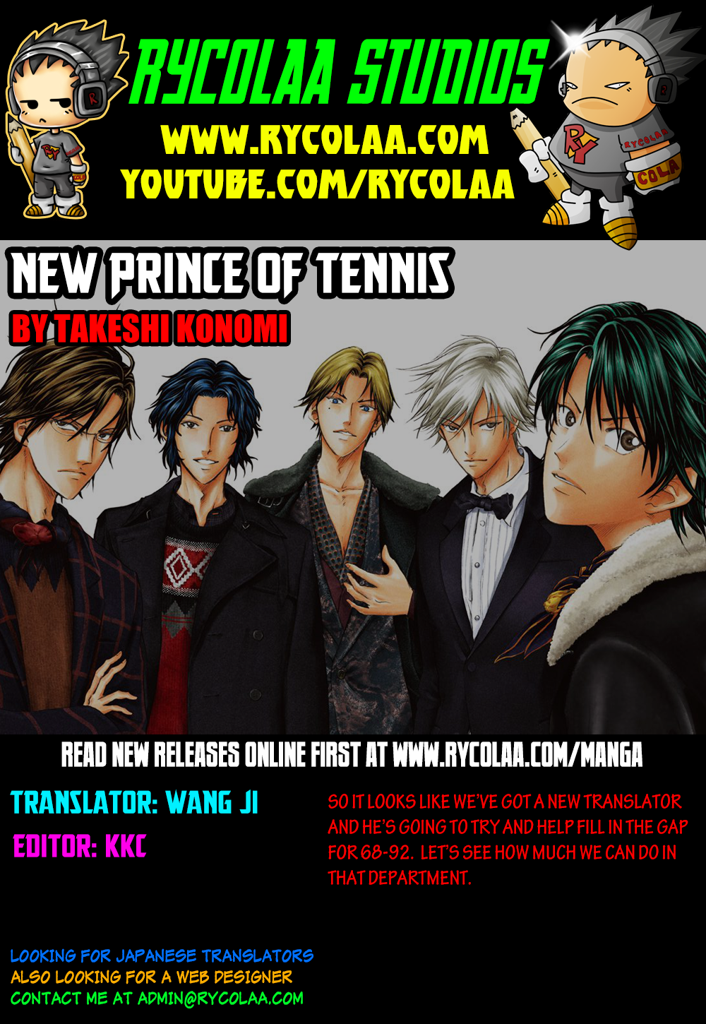 Read New Prince of Tennis Manga Online