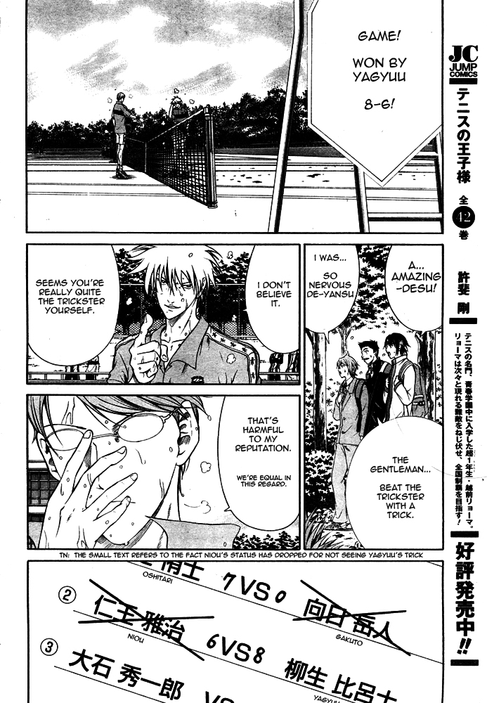 Read New Prince of Tennis Manga Online