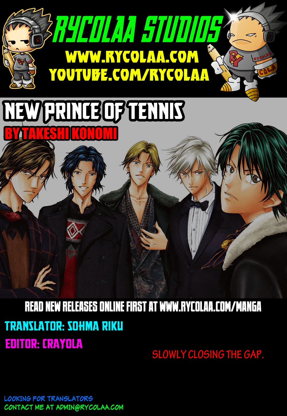 Read New Prince of Tennis Manga Online