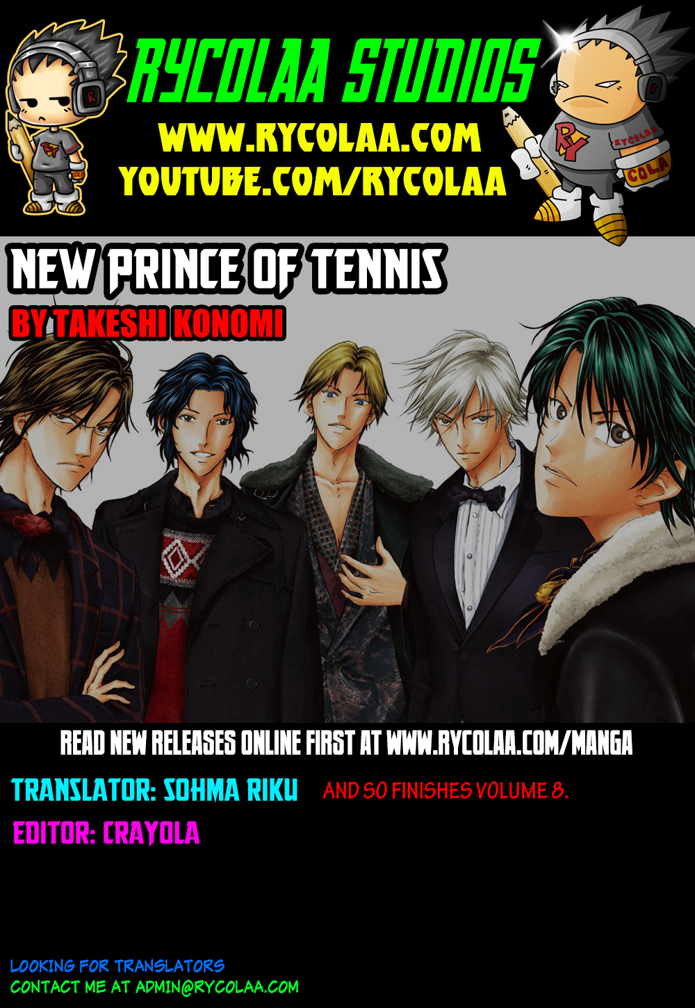 Read New Prince of Tennis Manga Online