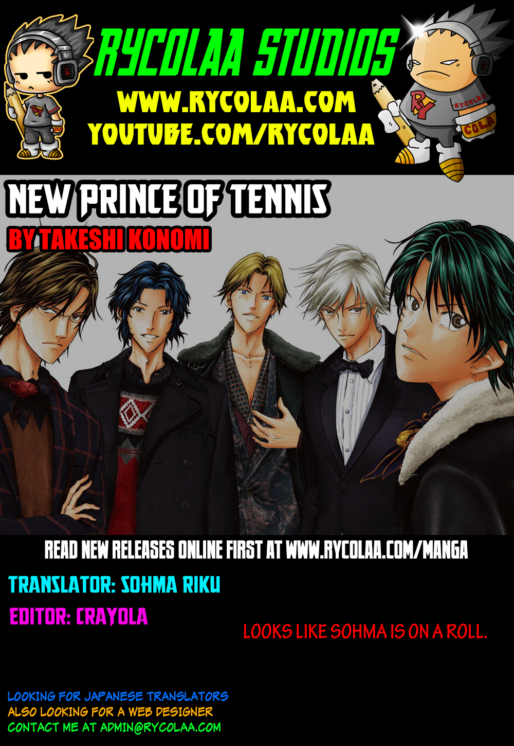 Read New Prince of Tennis Manga Online