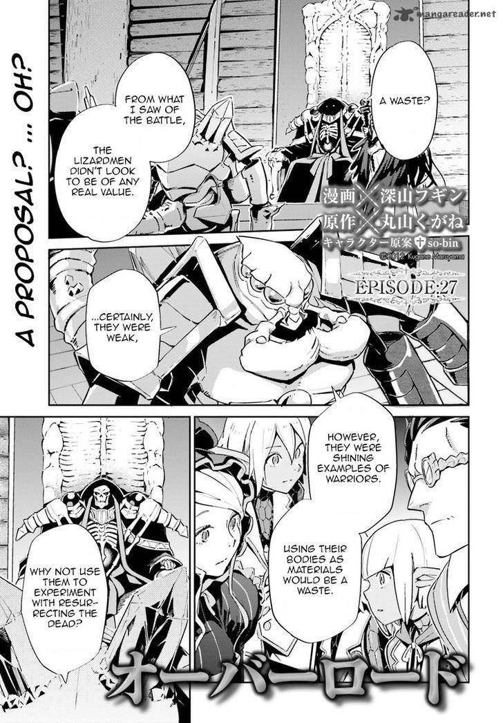 Read Overlord Manga Online