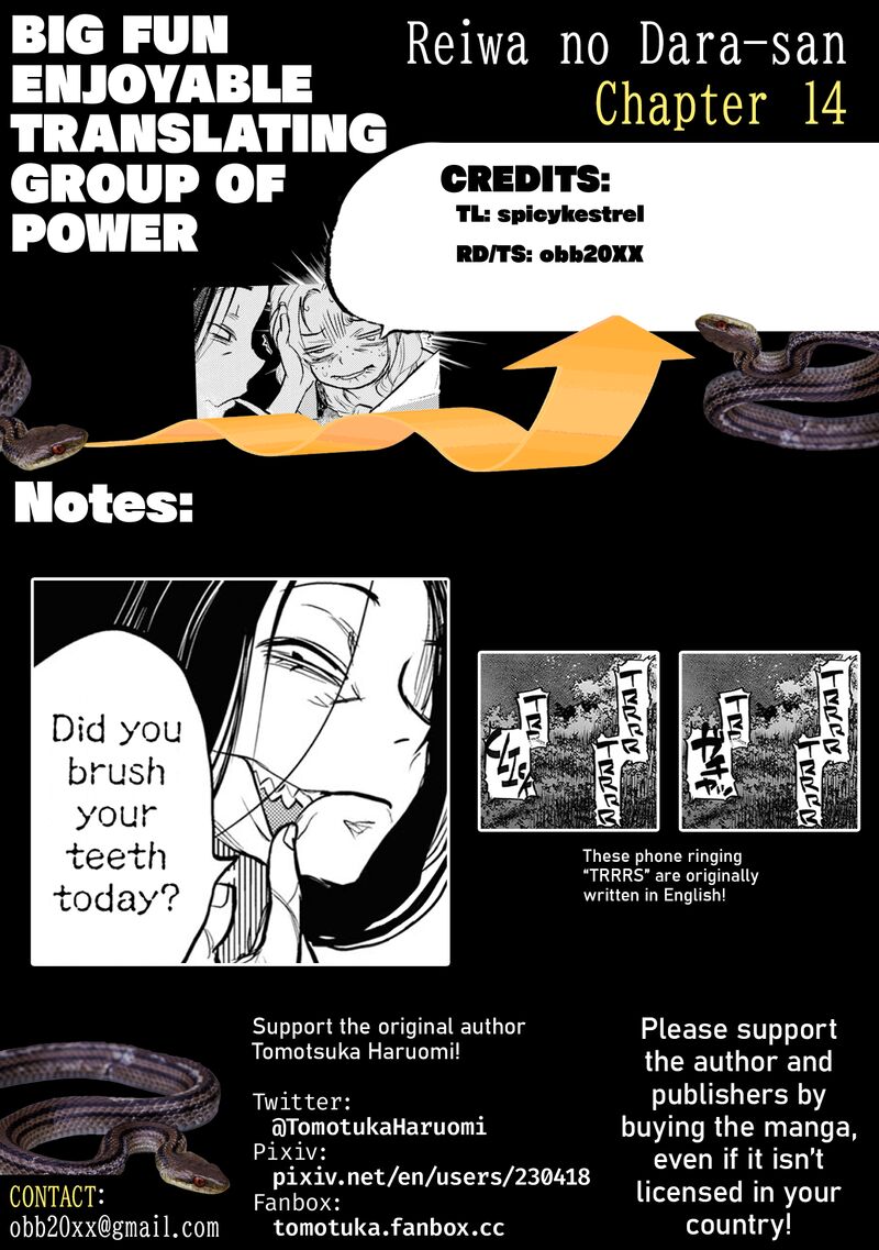Read Reiwa No Dara San Manga Online