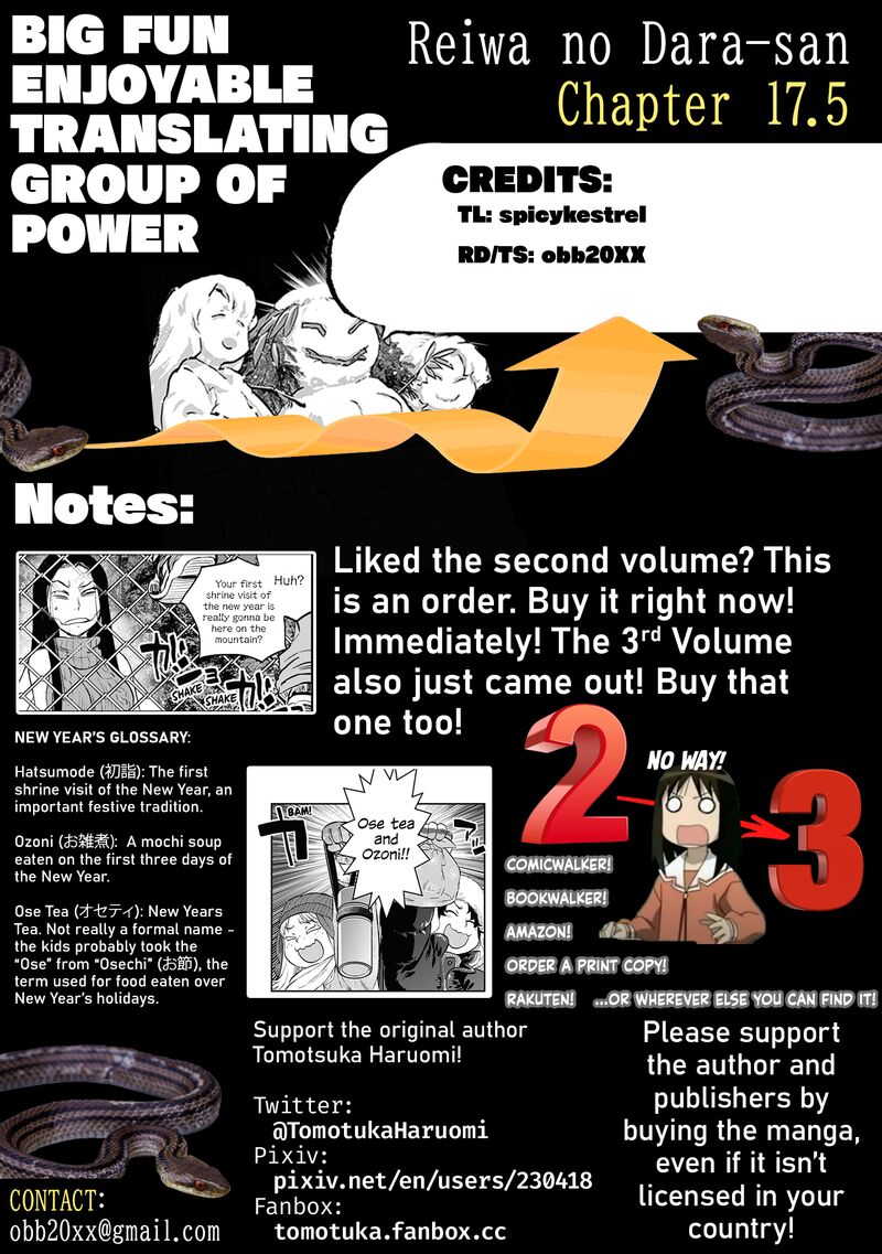 Read Reiwa No Dara San Manga Online