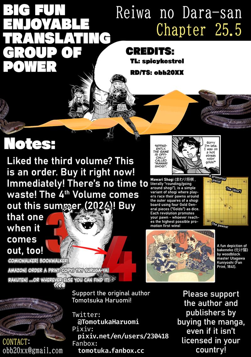 Read Reiwa No Dara San Manga Online