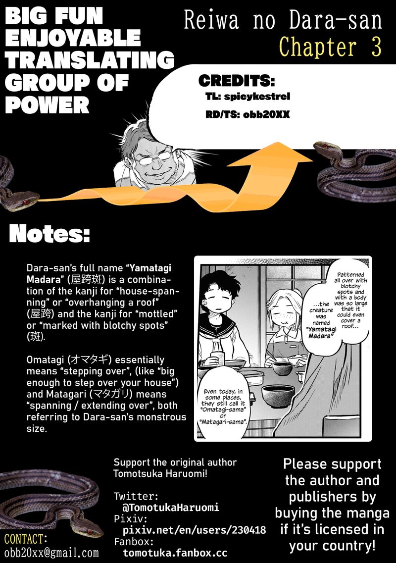Read Reiwa No Dara San Manga Online