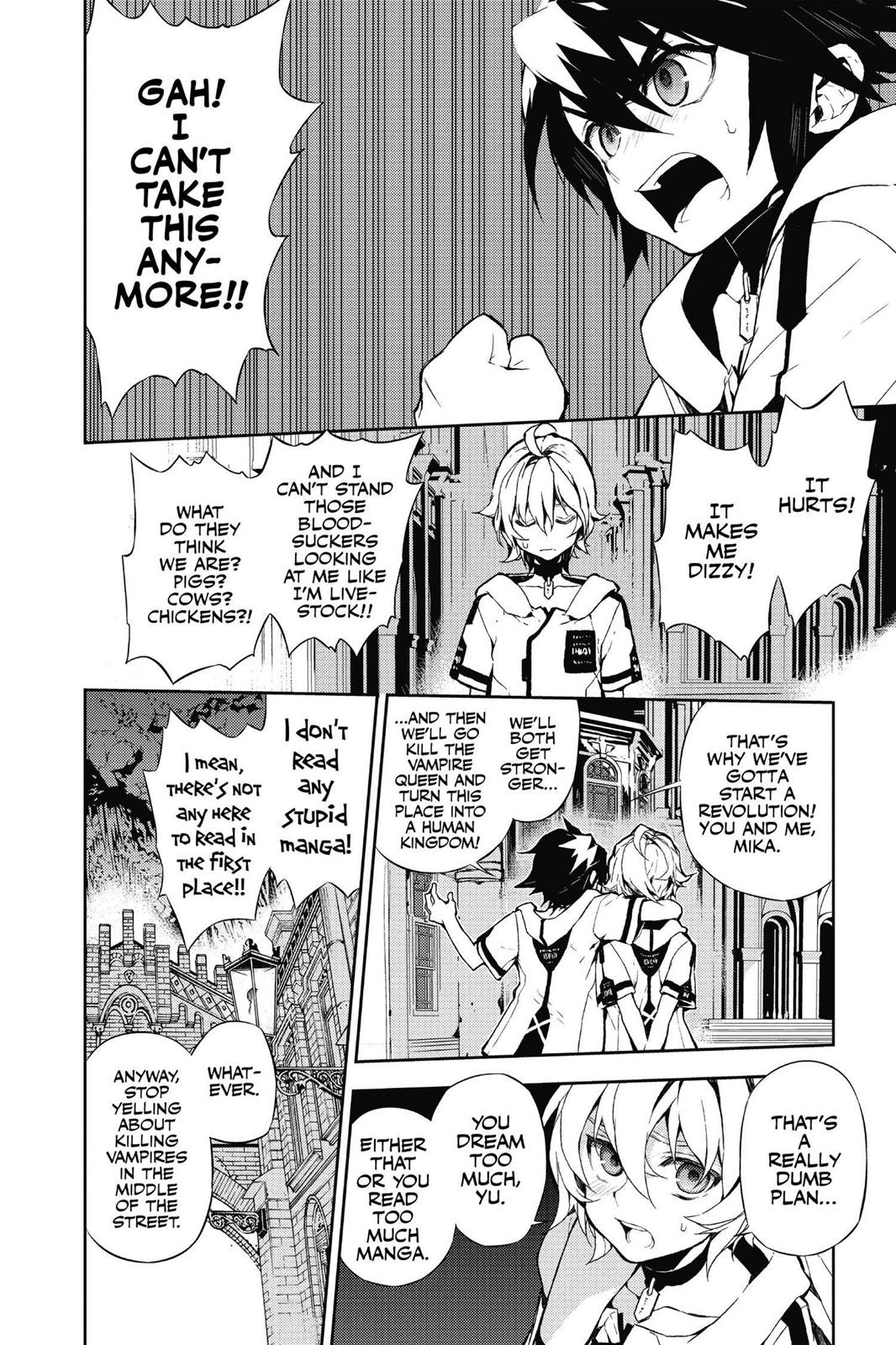 Read Seraph of the End Vampire Reign Manga Online