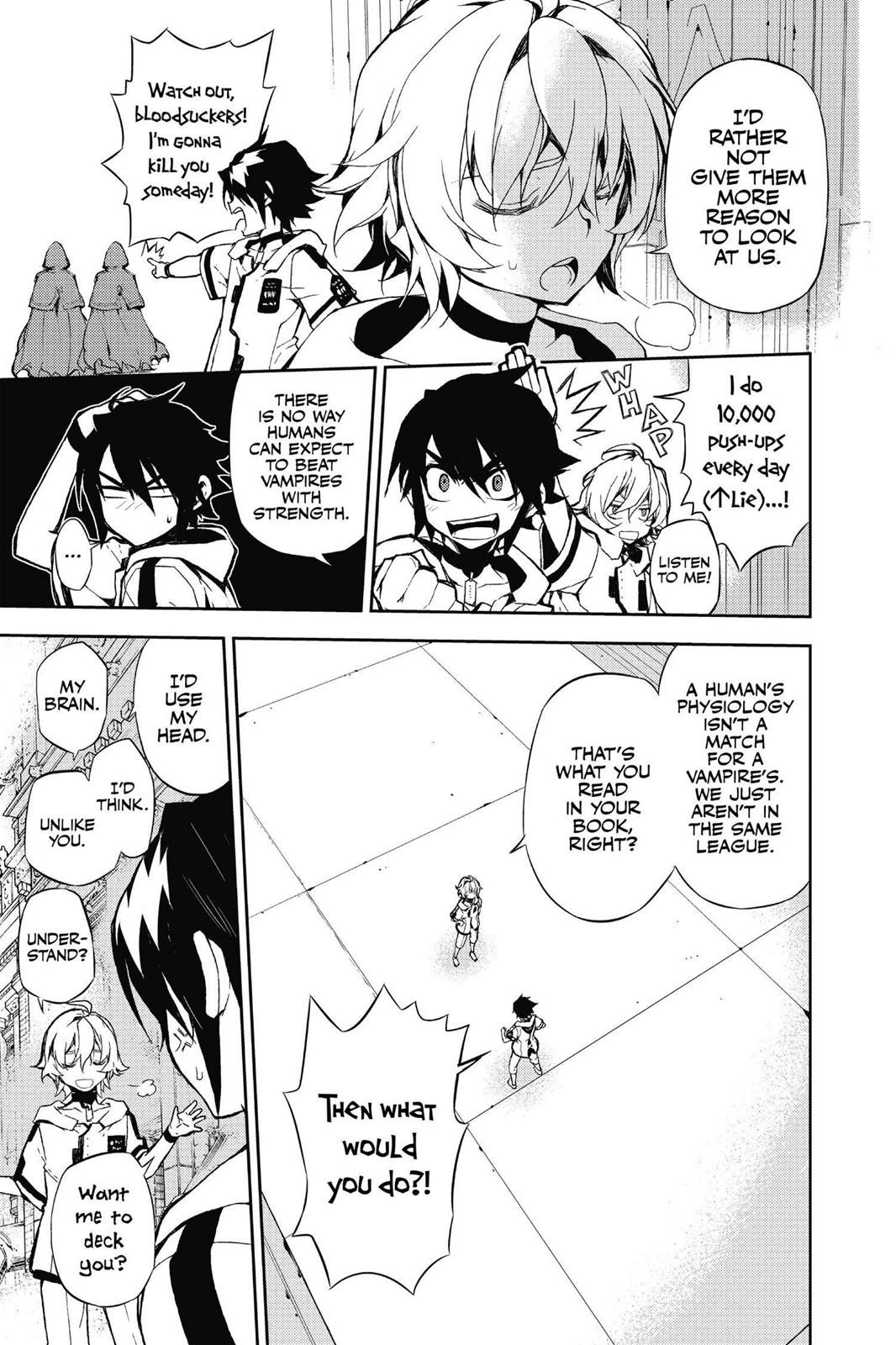 Read Seraph of the End Vampire Reign Manga Online
