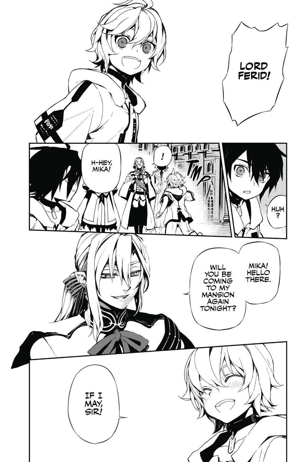 Read Seraph of the End Vampire Reign Manga Online
