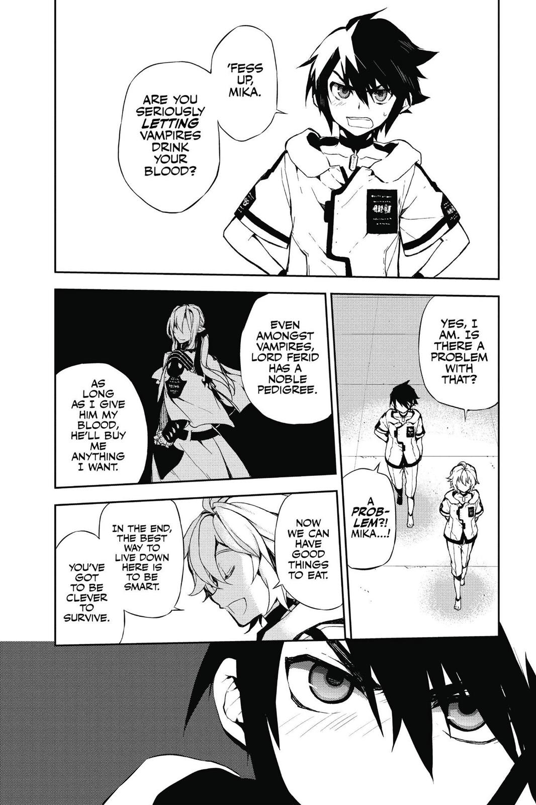 Read Seraph of the End Vampire Reign Manga Online