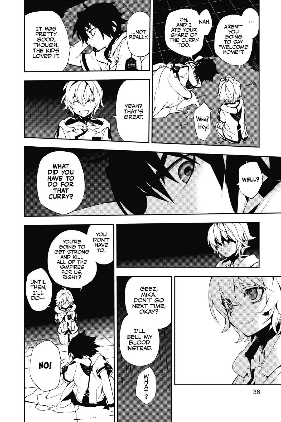 Read Seraph of the End Vampire Reign Manga Online