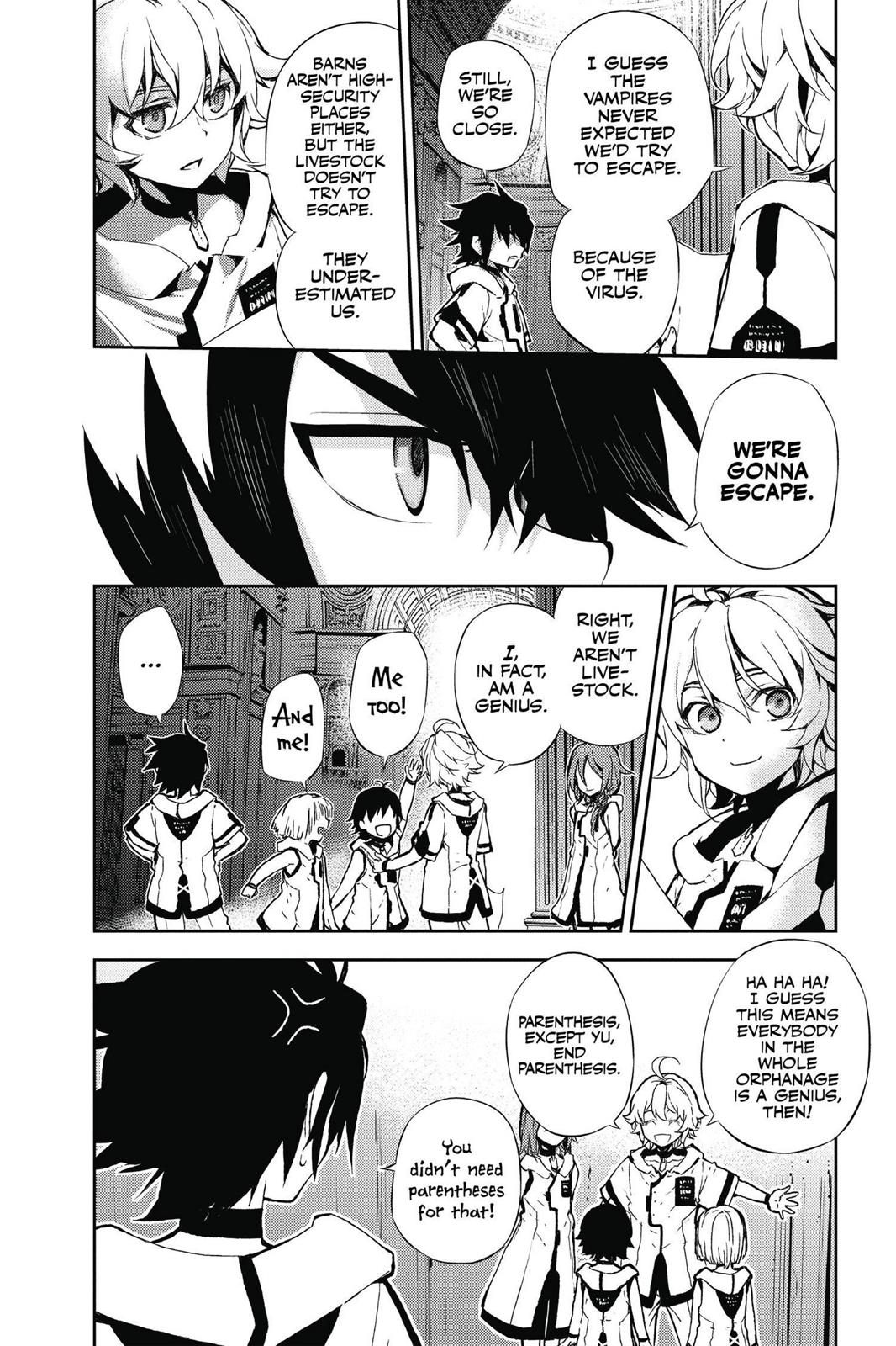 Read Seraph of the End Vampire Reign Manga Online