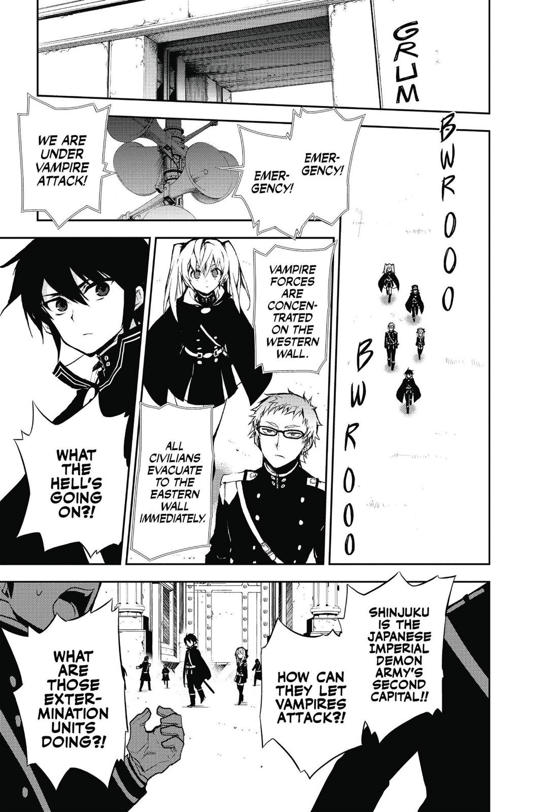 Read Seraph of the End Vampire Reign Manga Online