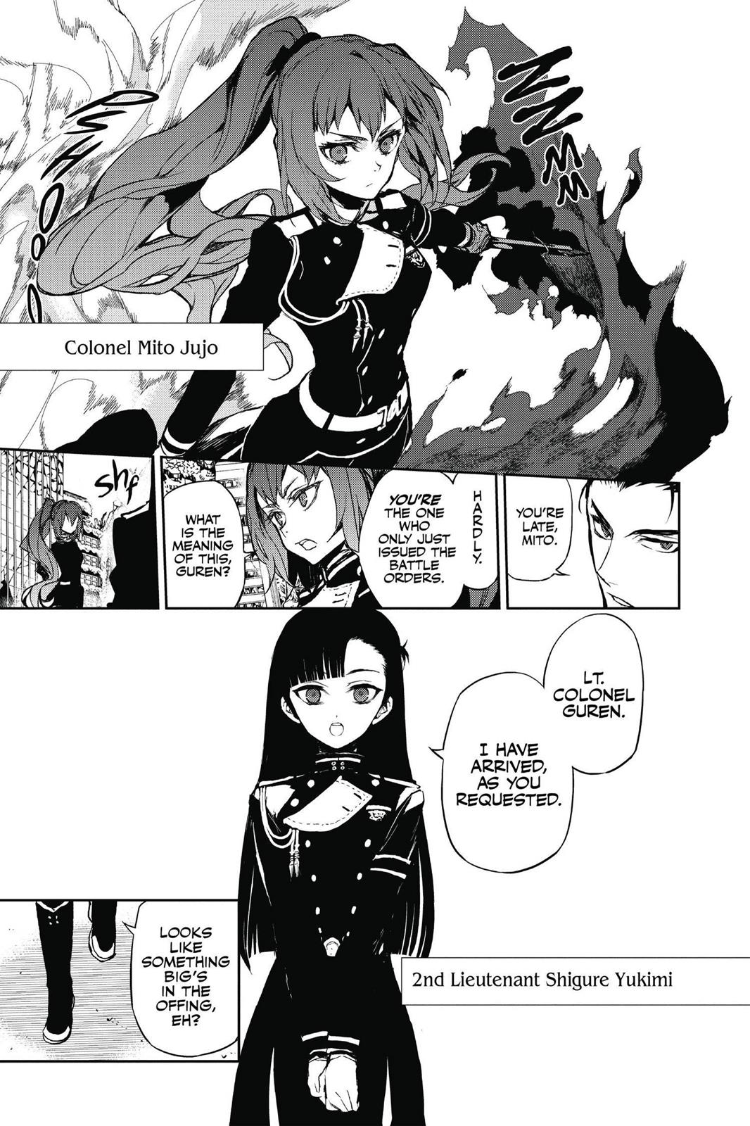 Read Seraph of the End Vampire Reign Manga Online