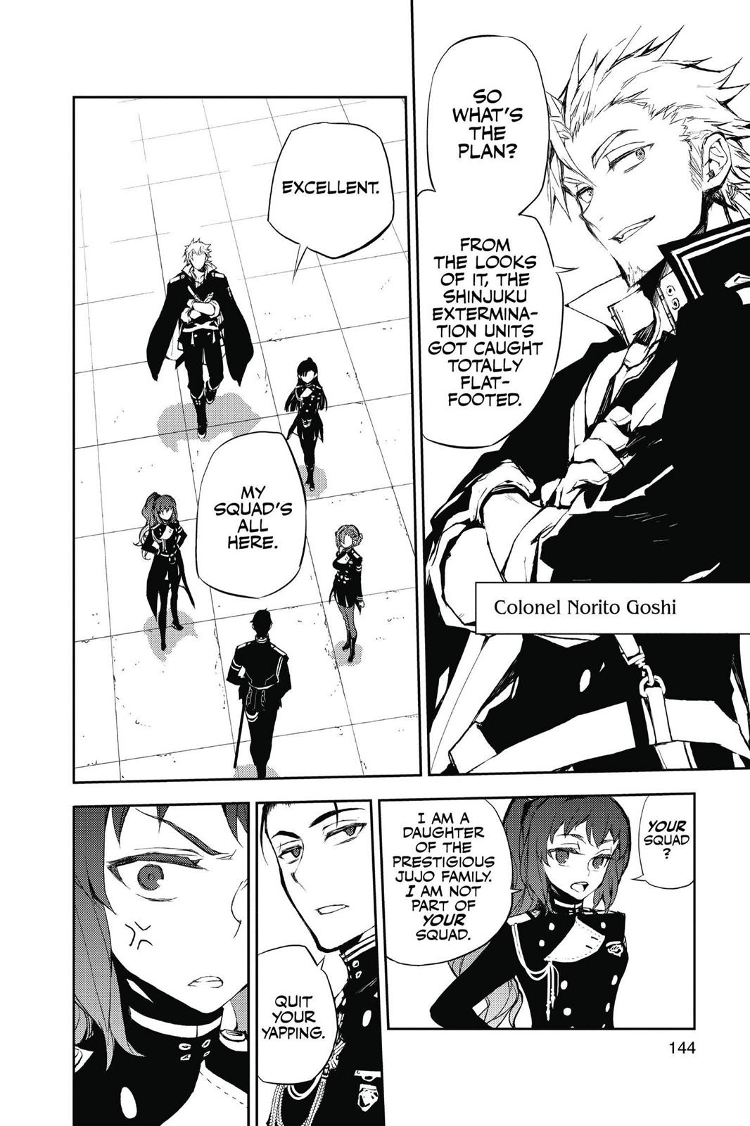Read Seraph of the End Vampire Reign Manga Online