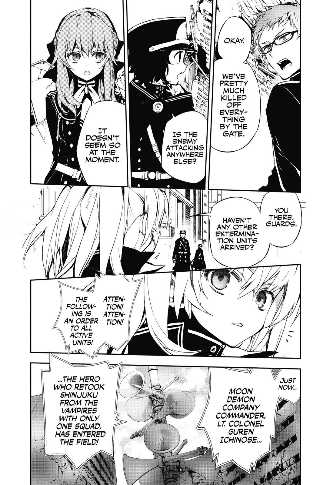 Read Seraph of the End Vampire Reign Manga Online