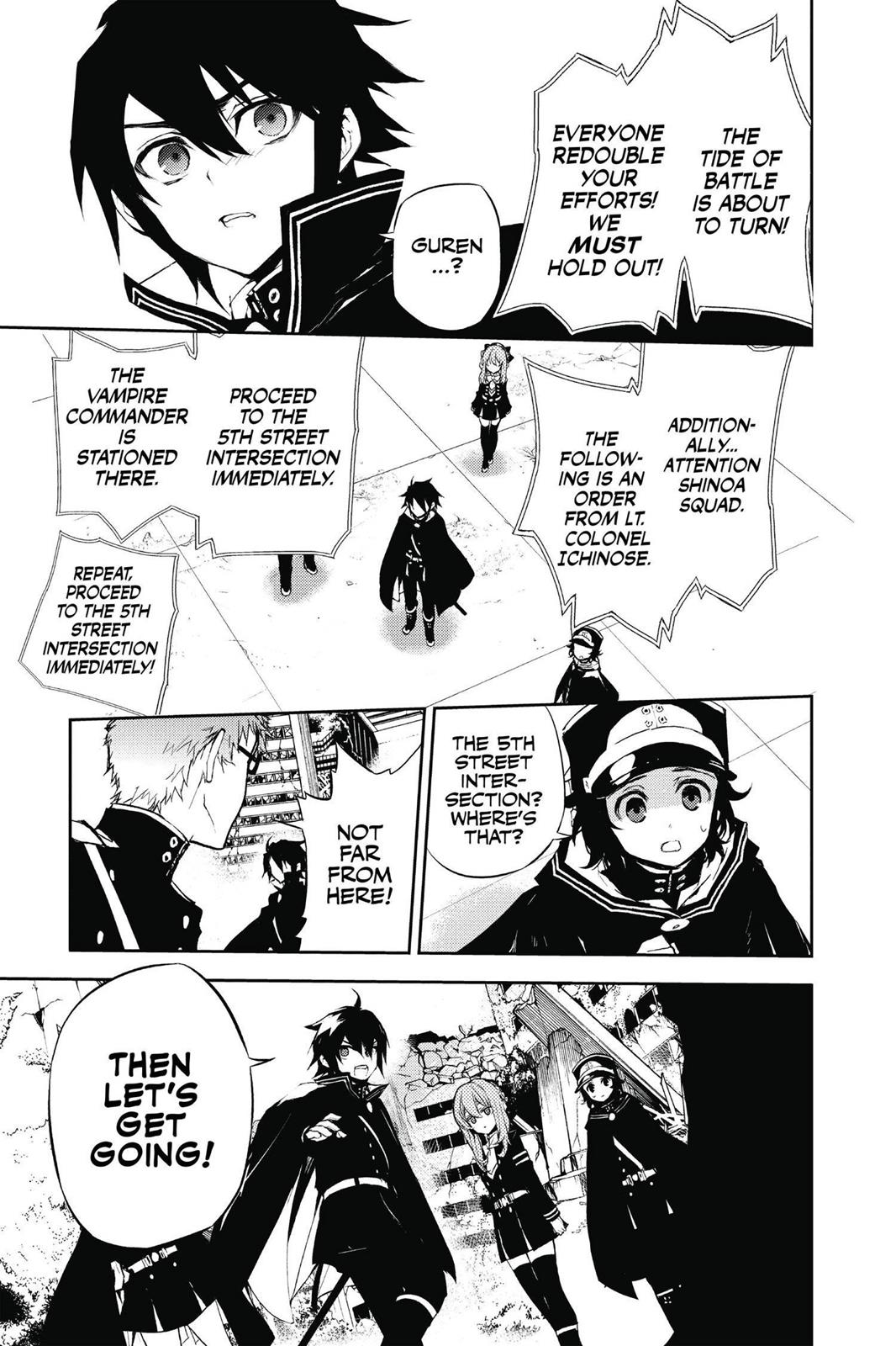 Read Seraph of the End Vampire Reign Manga Online