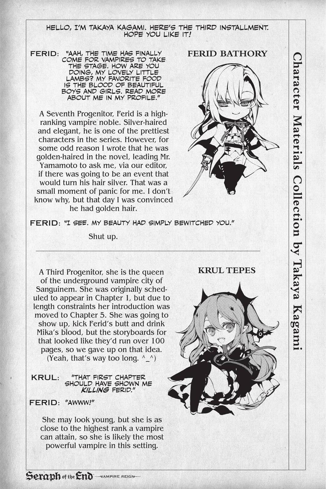 Read Seraph of the End Vampire Reign Manga Online