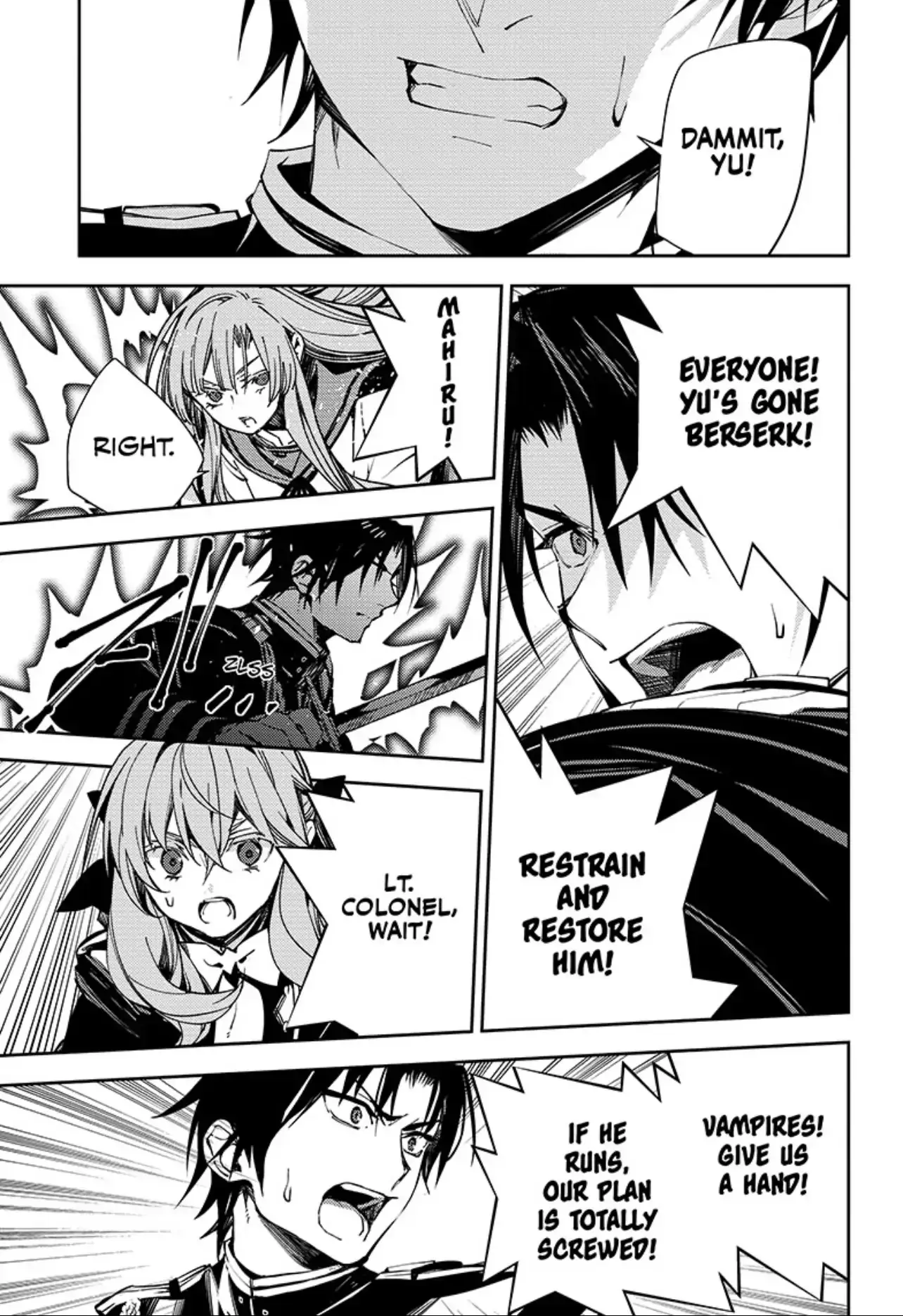 Read Seraph of the End Vampire Reign Manga Online