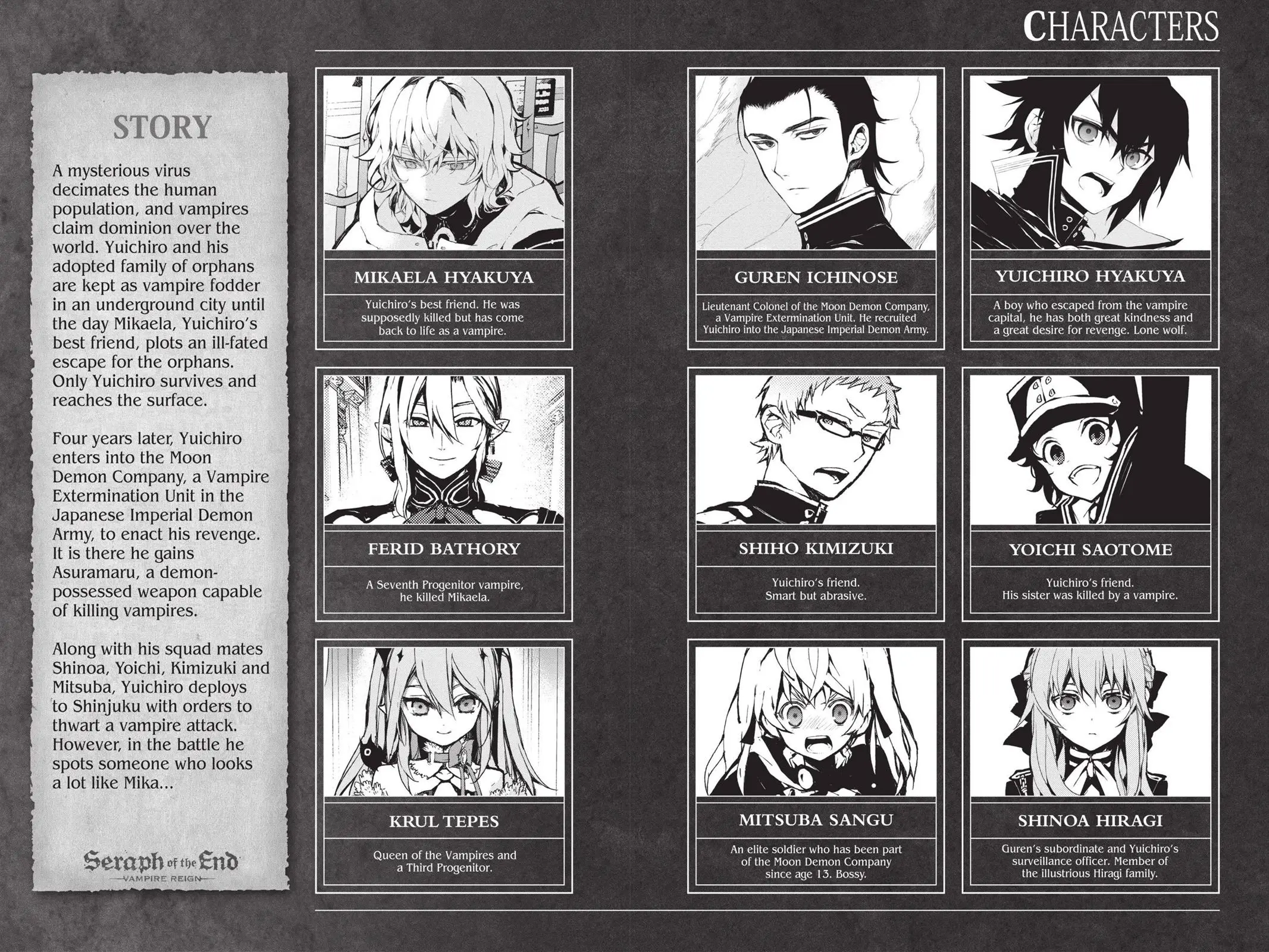Read Seraph of the End Vampire Reign Manga Online