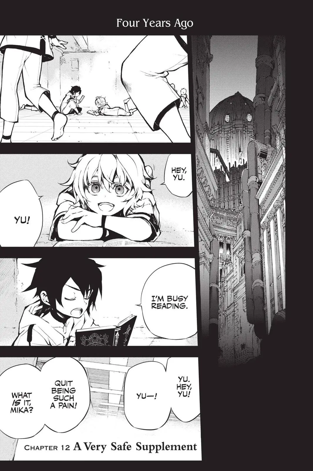Read Seraph of the End Vampire Reign Manga Online