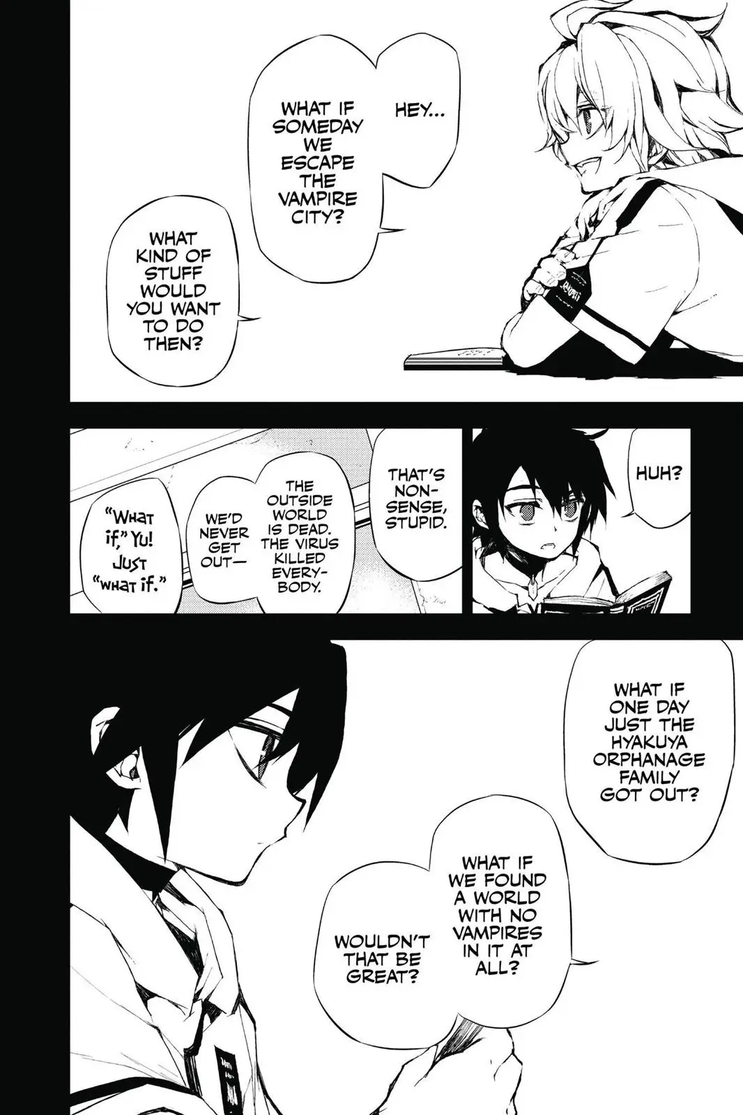 Read Seraph of the End Vampire Reign Manga Online