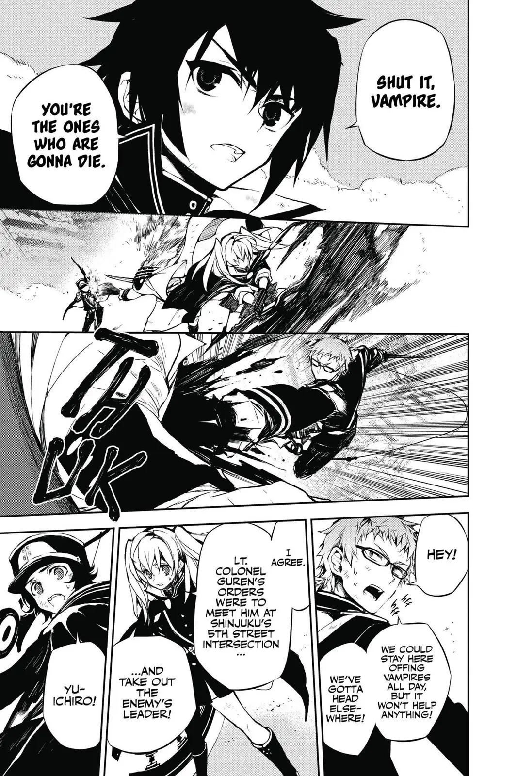 Read Seraph of the End Vampire Reign Manga Online