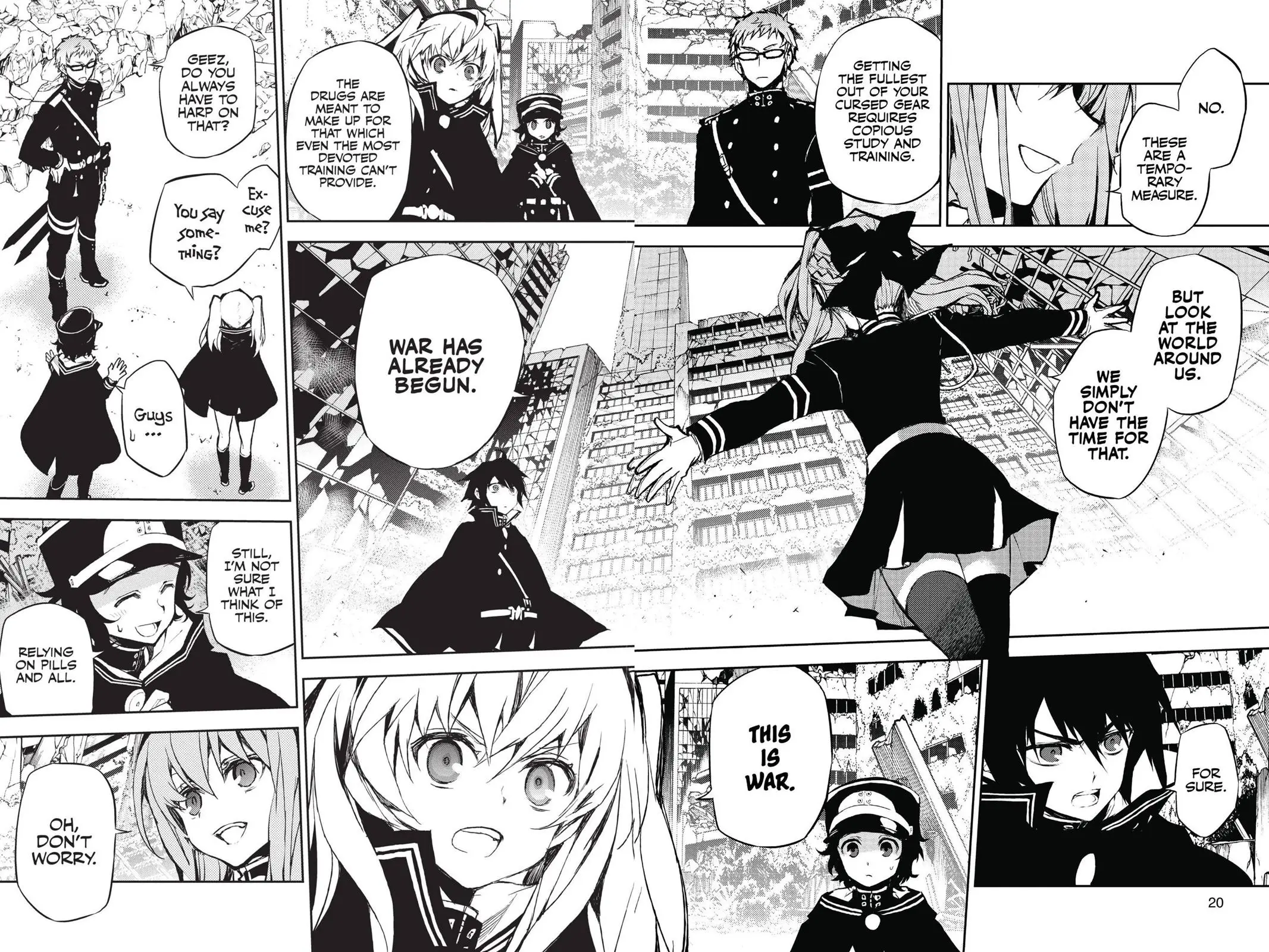 Read Seraph of the End Vampire Reign Manga Online