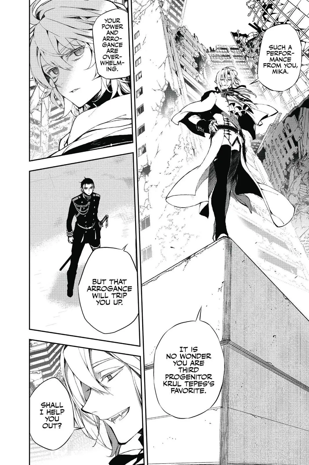 Read Seraph of the End Vampire Reign Manga Online
