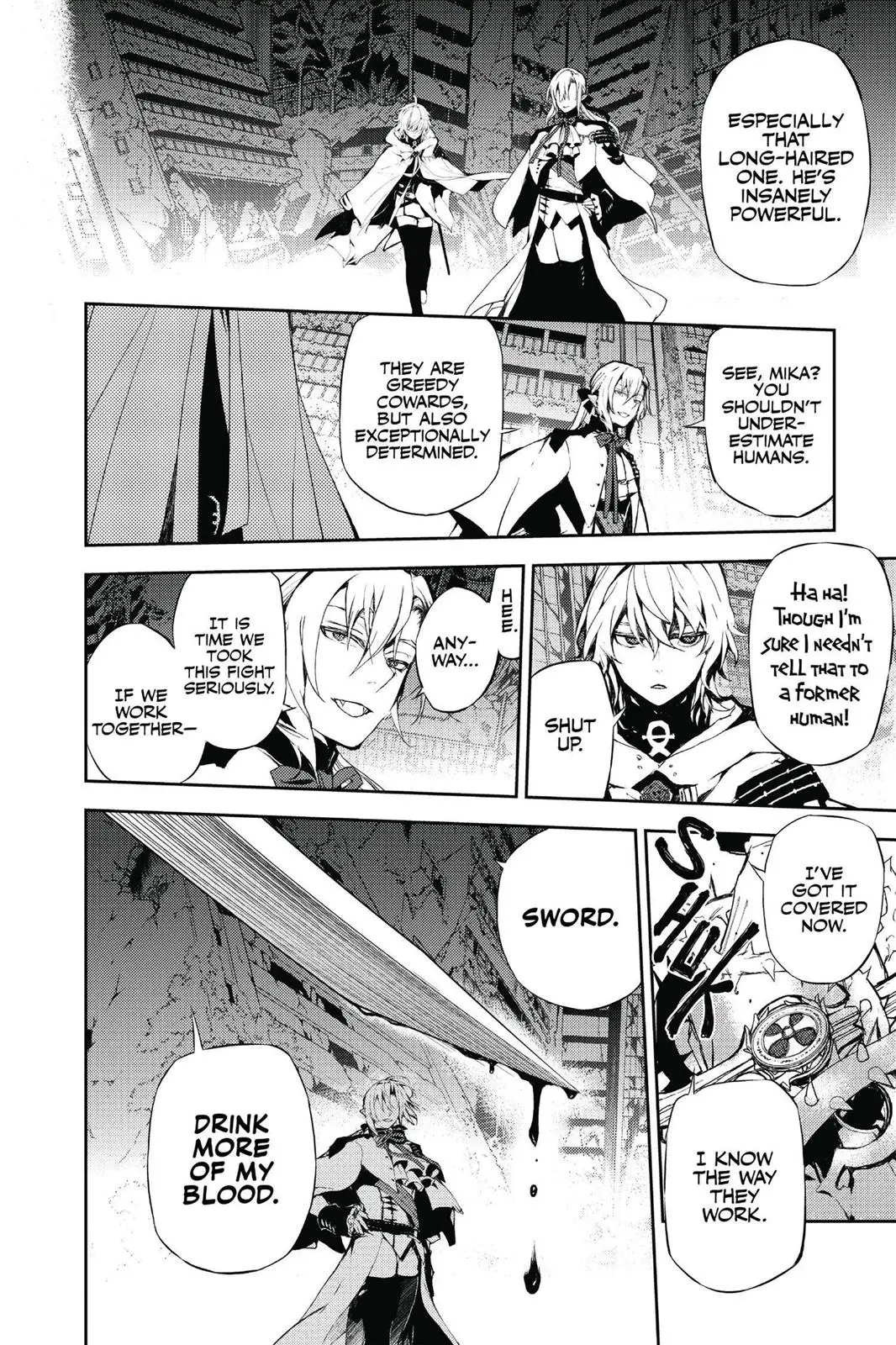 Read Seraph of the End Vampire Reign Manga Online