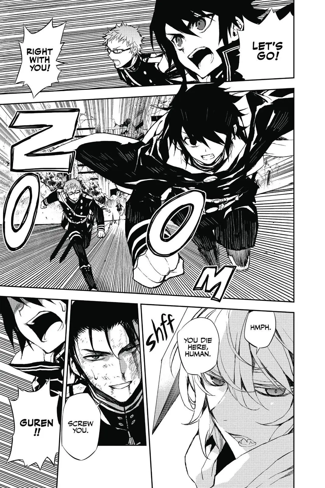Read Seraph of the End Vampire Reign Manga Online
