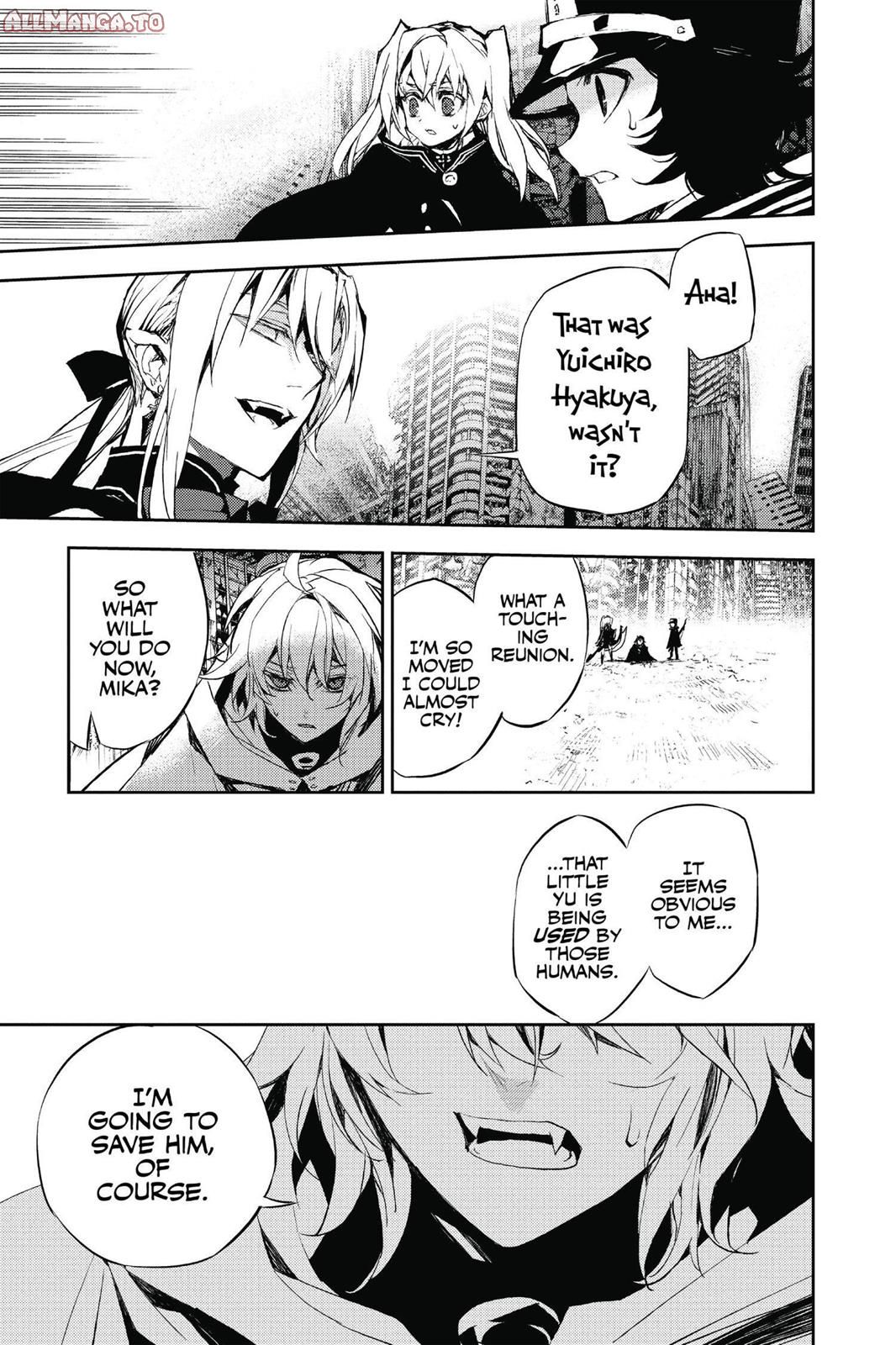 Read Seraph of the End Vampire Reign Manga Online
