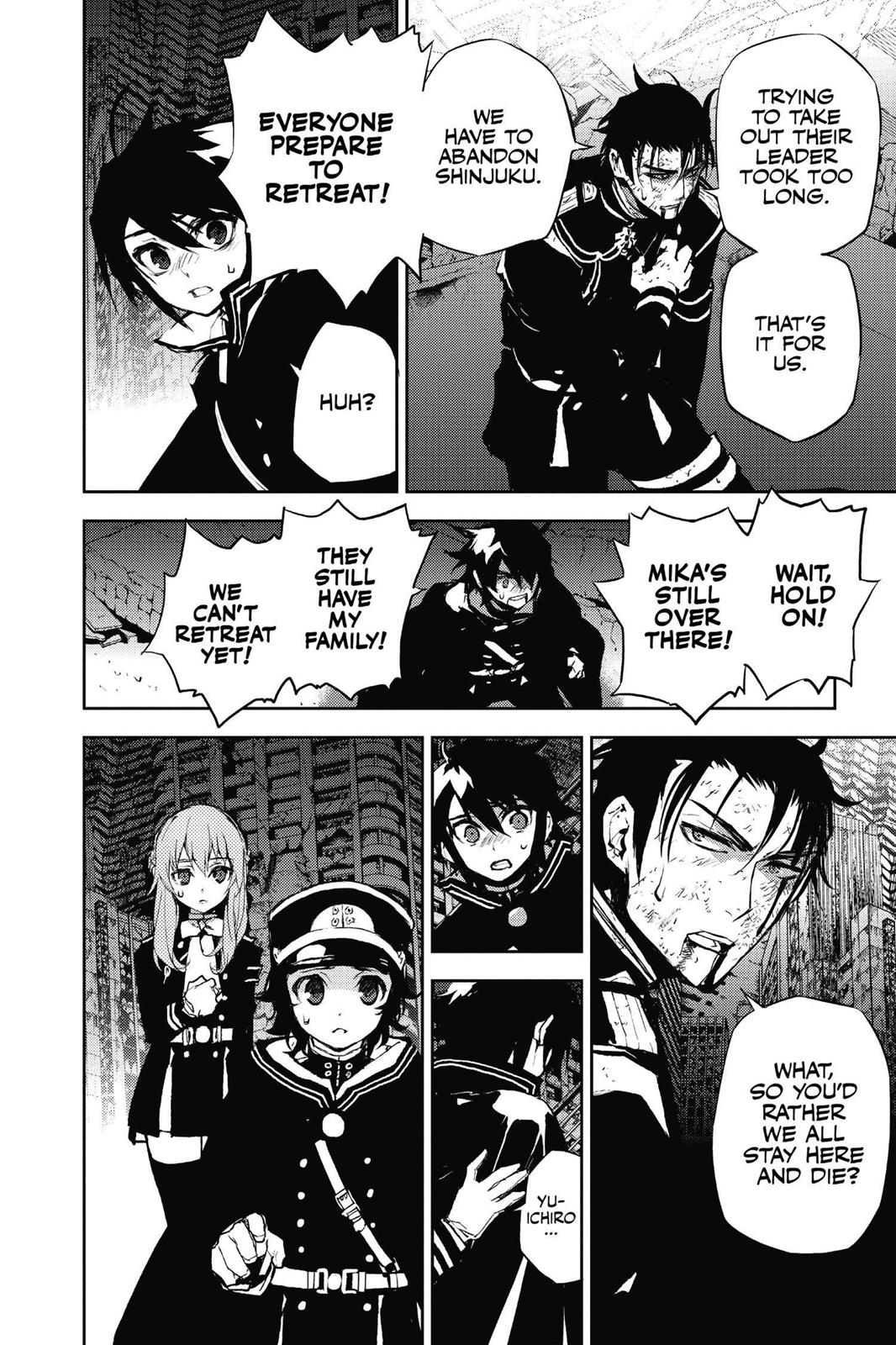 Read Seraph of the End Vampire Reign Manga Online