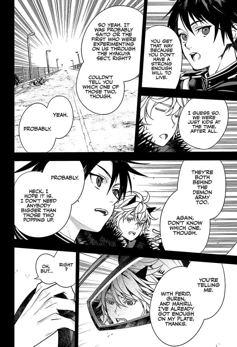Read Seraph of the End Vampire Reign Manga Online