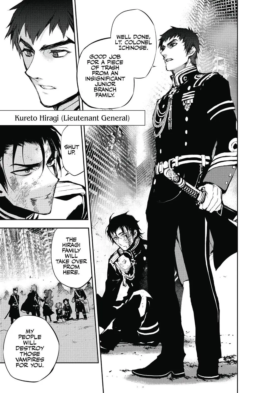 Read Seraph of the End Vampire Reign Manga Online