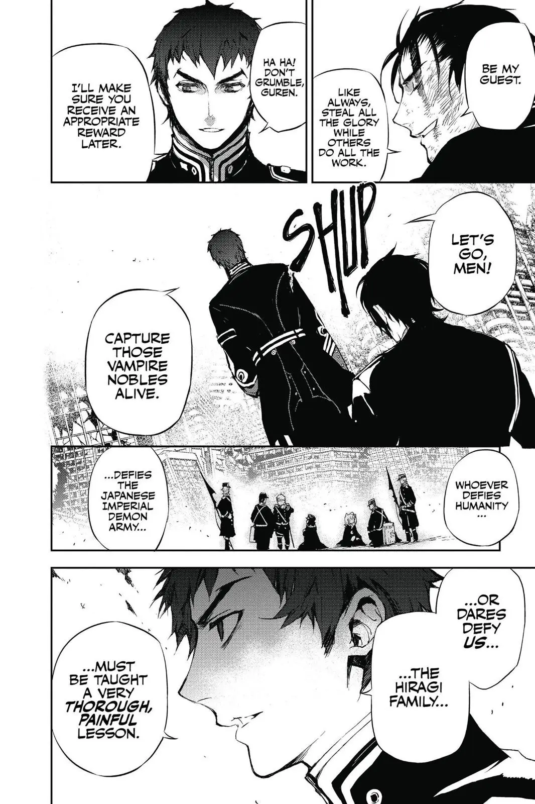 Read Seraph of the End Vampire Reign Manga Online