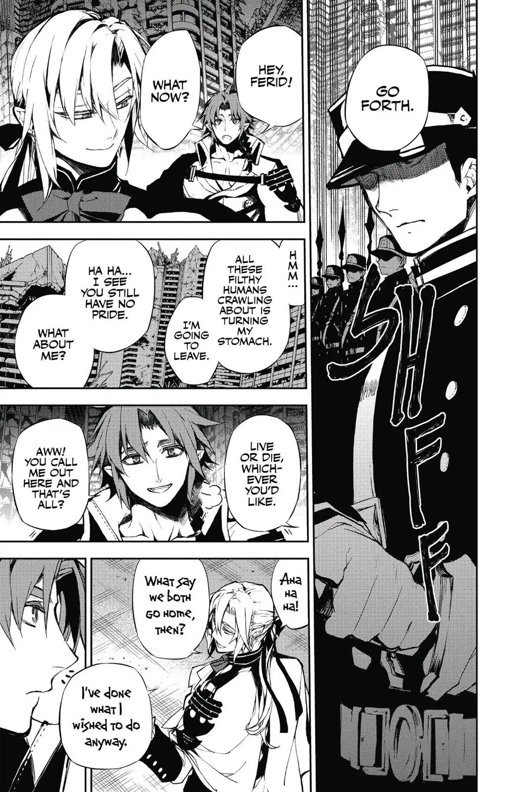 Read Seraph of the End Vampire Reign Manga Online