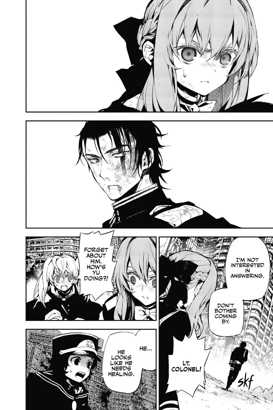 Read Seraph of the End Vampire Reign Manga Online