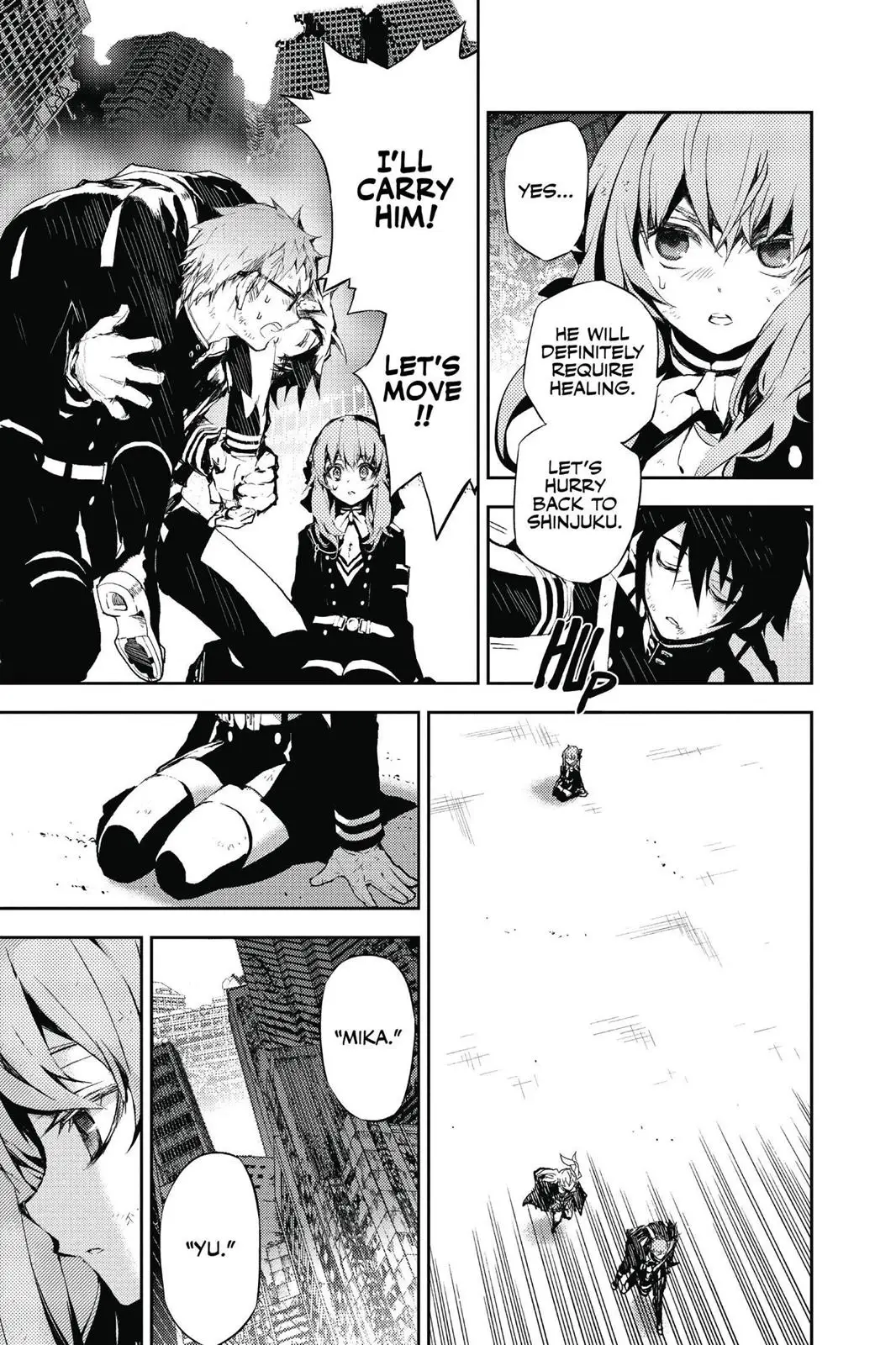Read Seraph of the End Vampire Reign Manga Online