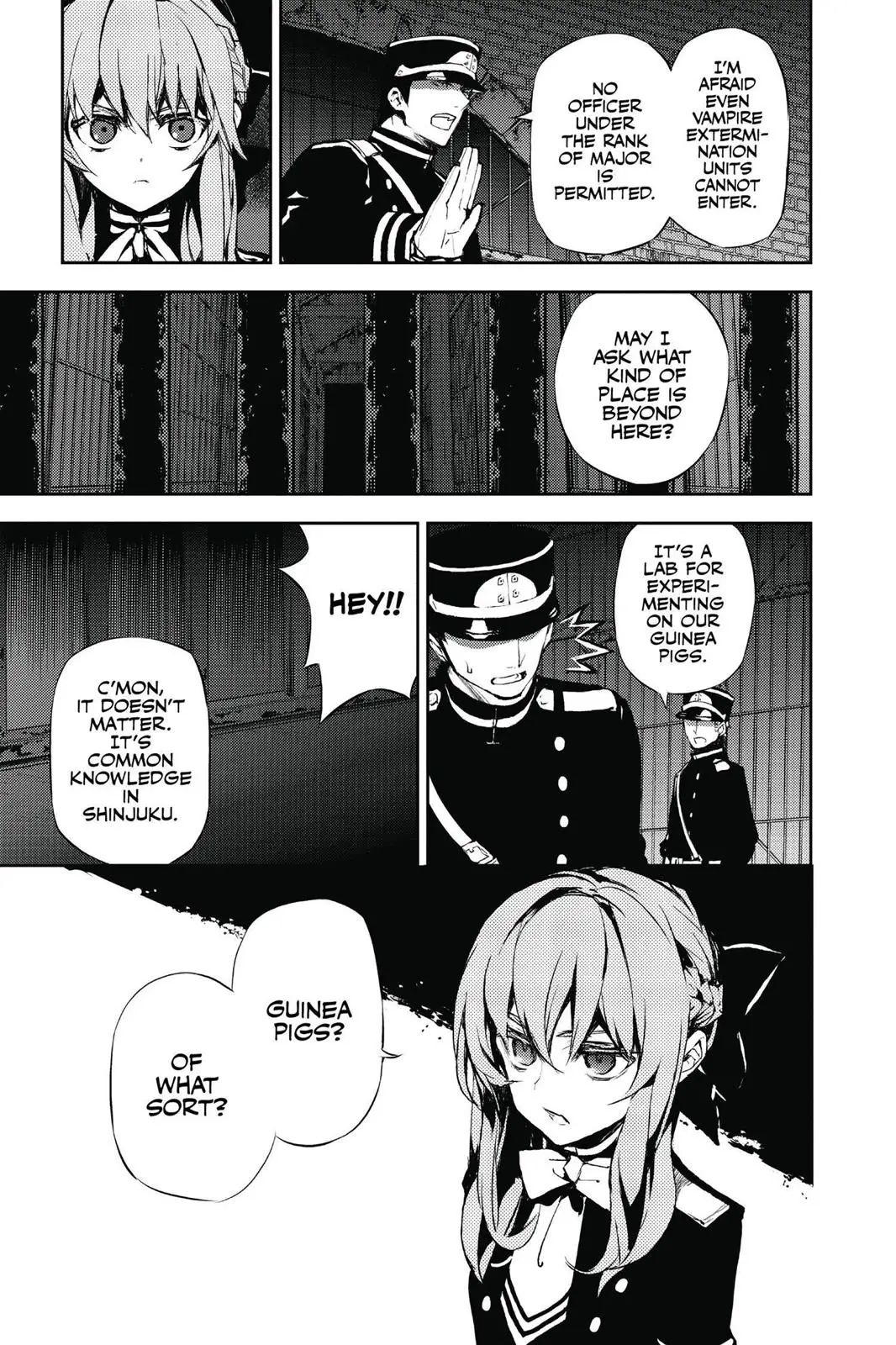 Read Seraph of the End Vampire Reign Manga Online