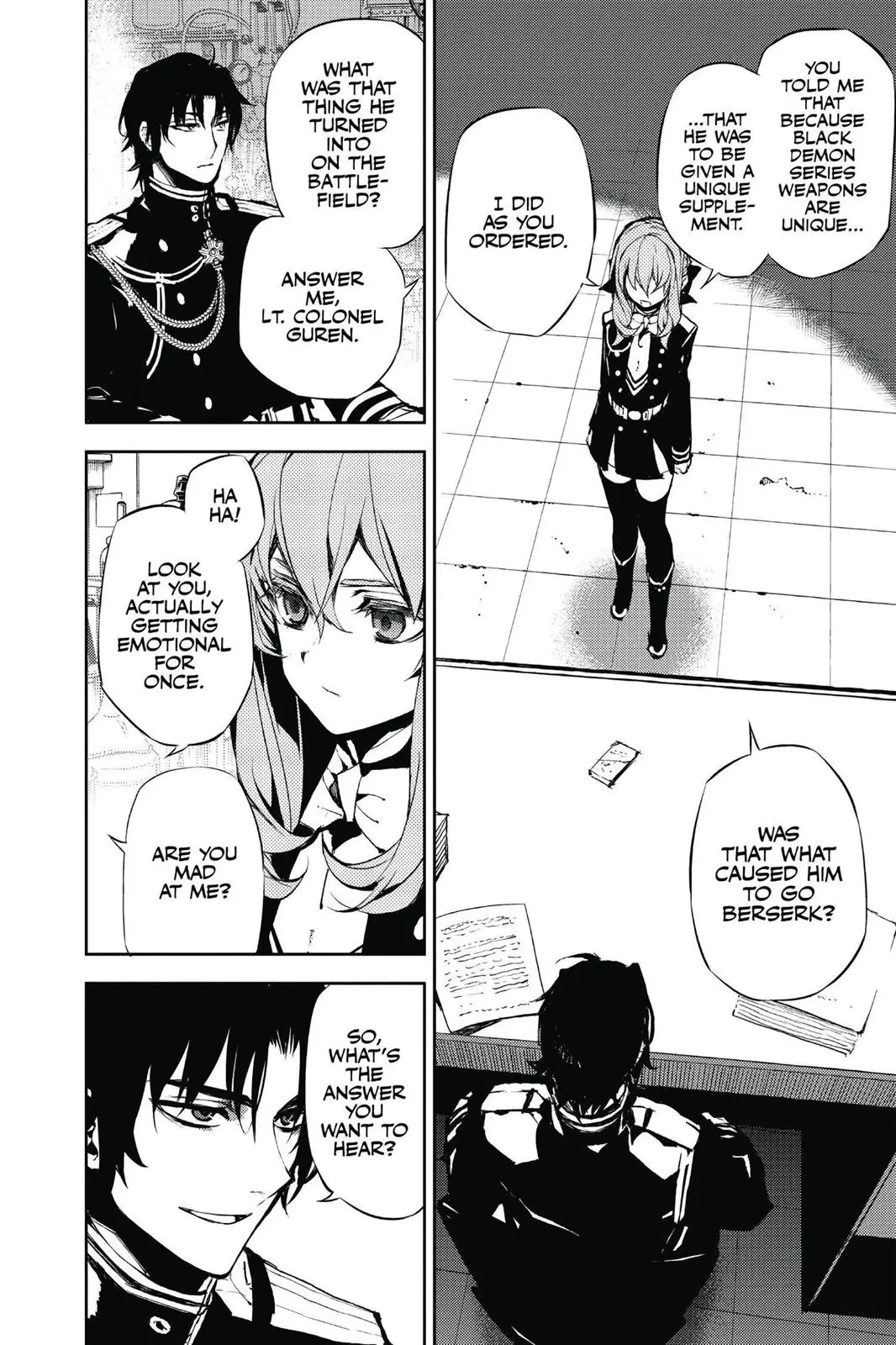 Read Seraph of the End Vampire Reign Manga Online