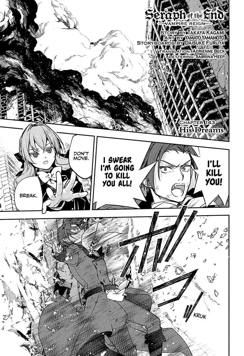 Read Seraph of the End Vampire Reign Manga Online
